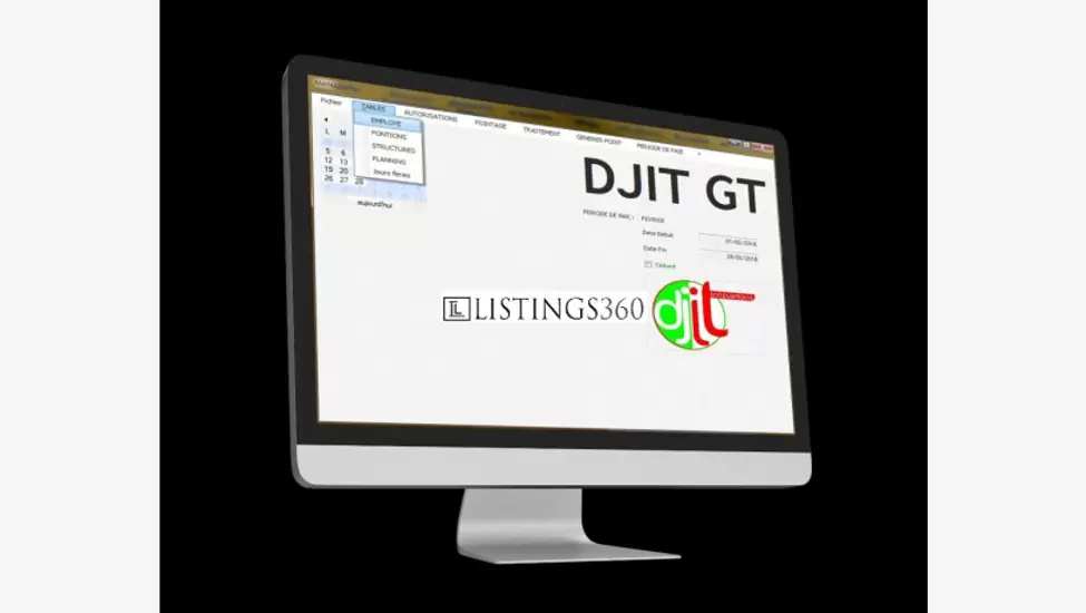 DJIT GT (GESTION DES TEMPS) POINTAGE